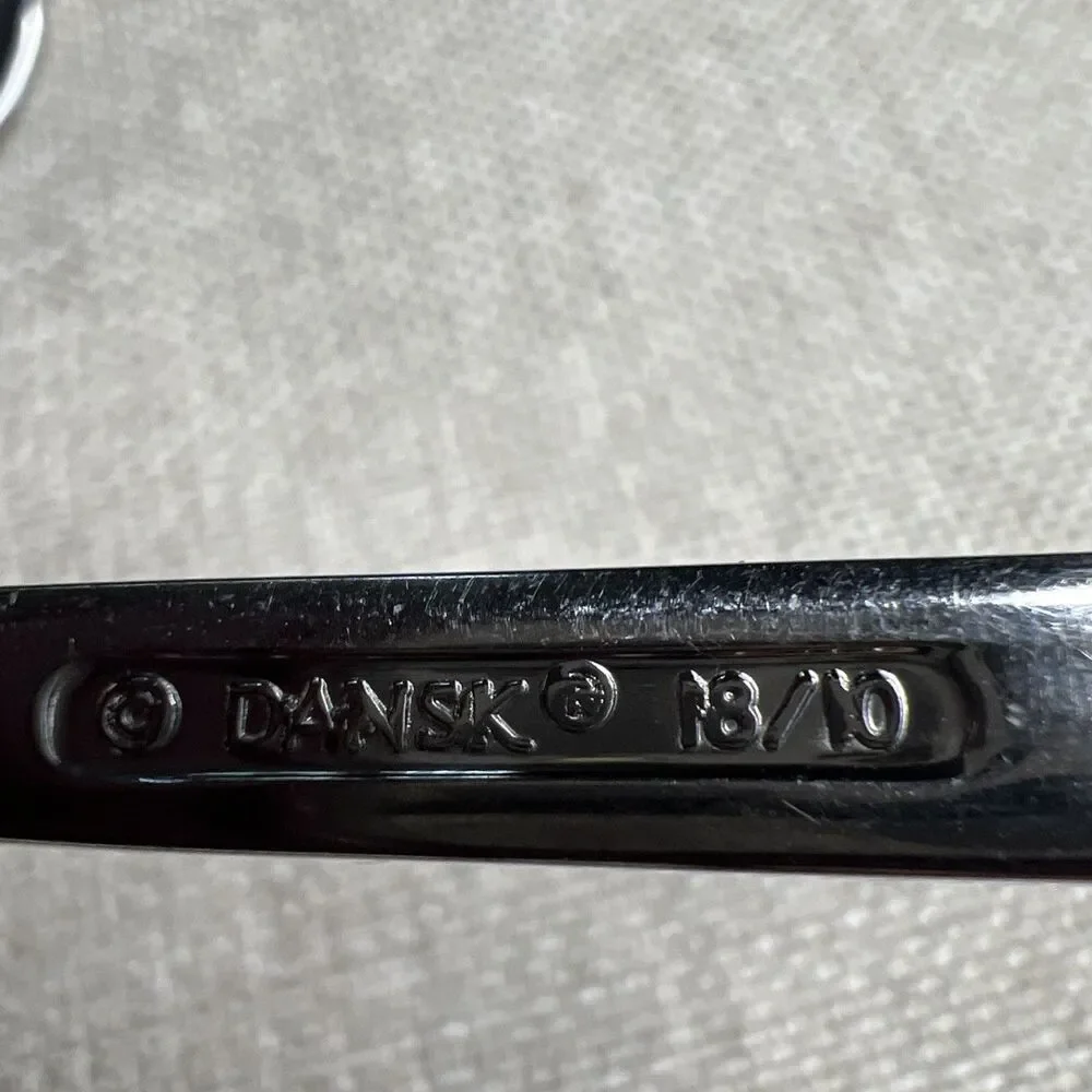 Dansk Orion 18/10 Stainless Steel Flatware ONE 5 Piece Place Setting
